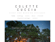 Tablet Screenshot of colettecuccia.com